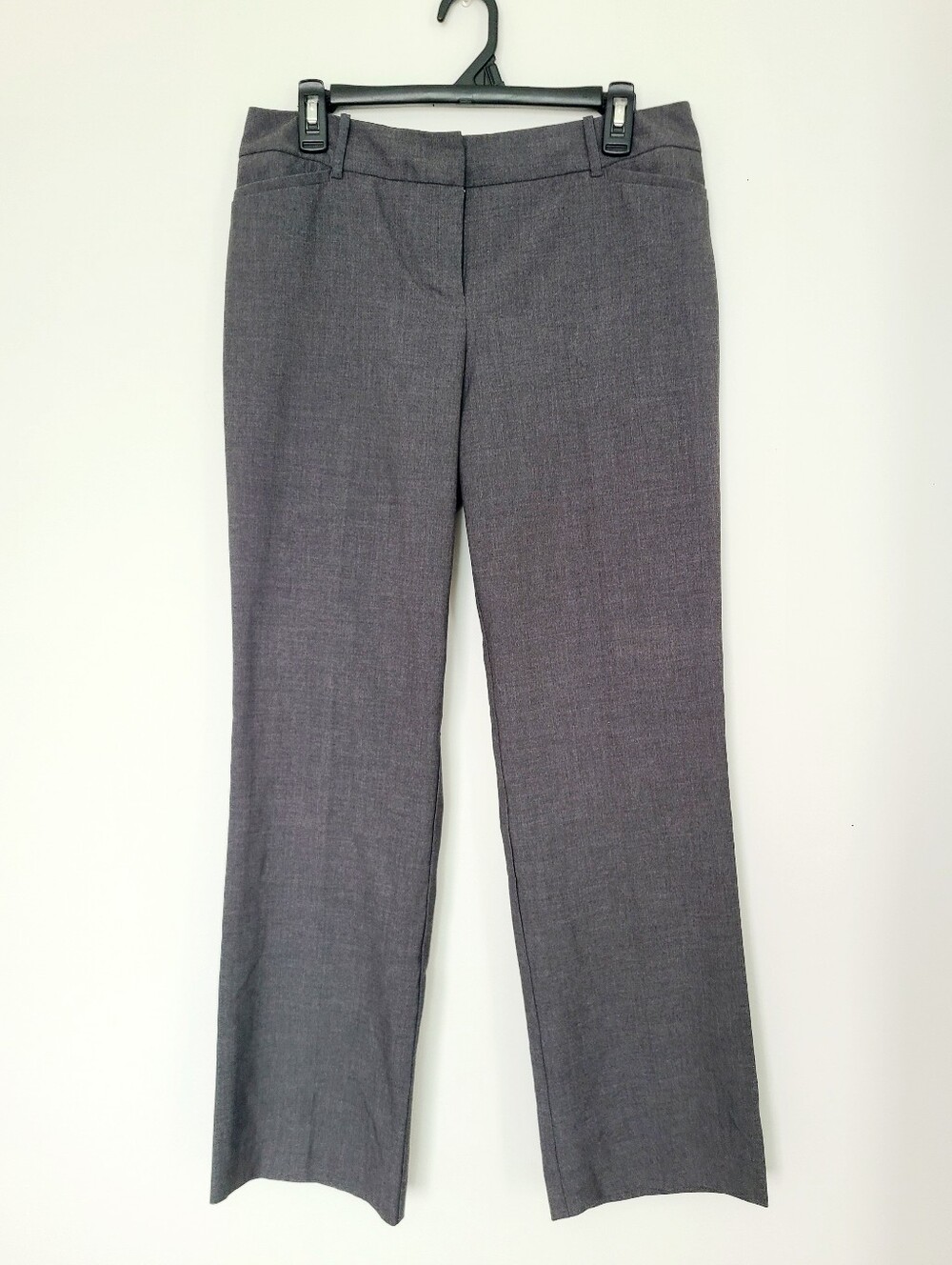 Worthington Gray Straight-Leg Work Trousers